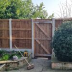 New fences in Newton-le-Willows