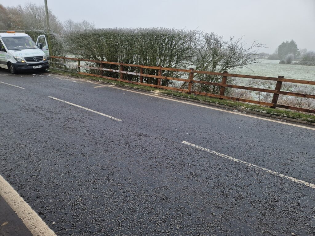 Lowton, Wigan Fencing Job